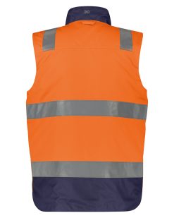 Alternative view of Dassy Bilbao Hi Vis Bodywarmer