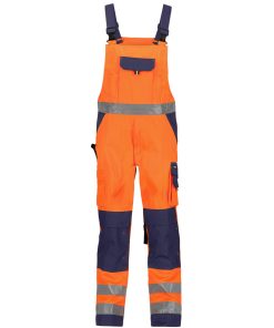 Dassy Toulouse Hi Vis Brace Overall