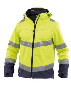 Dassy Malaga Hi Vis Softshell Jacket