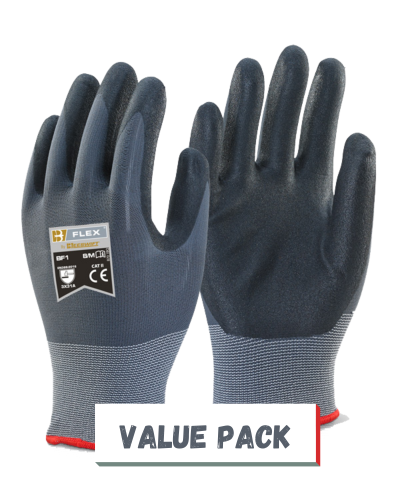 Nitrile PU Mix Coated Gloves Value Pack