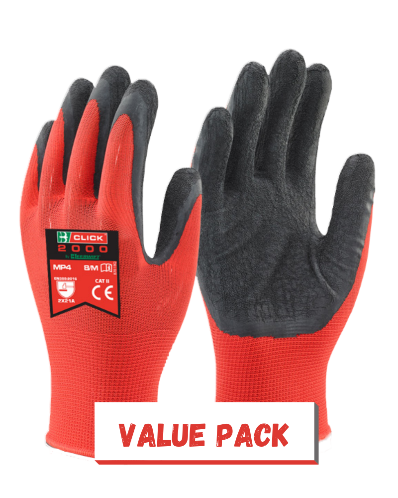Black Poly Gloves Value Pack