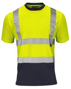 Alternative view of Two Tone Hi Vis T-Shirt