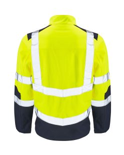 Two Tone Hi Vis Softshell Jacket