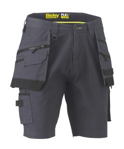 Bisley Stretch Work Shorts with Holster Pockets