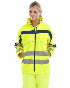 Beeswift Eton Hi Vis Softshell Jacket
