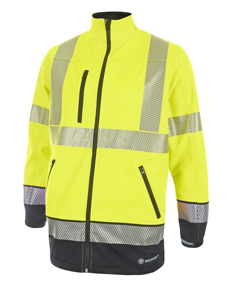 Beeswift Deltic Hi Vis Softshell Jacket