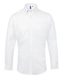 Premier Signature Long Sleeve Oxford Shirt - Image 3