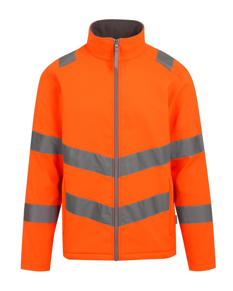 Hi-Vis Pro Contract Ablaze 2 Layer Softshell Jacket
