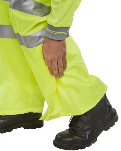 Beeswift Birkdale Hi-vis Waterproof Rain Trousers