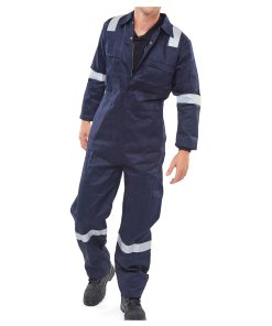 Beeswift Burgan Fire Retardant Anti-static Boilersuit