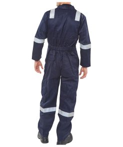 Alternative view of Beeswift Burgan Fire Retardant Anti-static Boilersuit