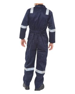 Alternative view of Beeswift Burgan Fire Retardant Anti-static Boilersuit
