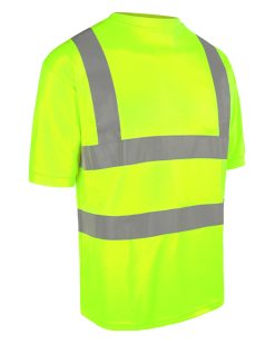 Alternative view of Beeswift Crew Neck Hi-vis Short Sleeve T-shirt