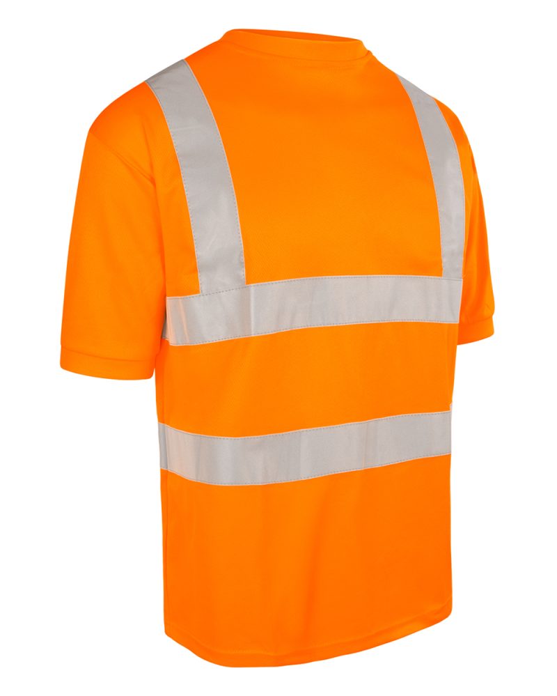 Beeswift Crew Neck Hi-vis Short Sleeve T-shirt