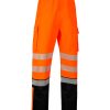 Beeswift Deltic Hi Vis Waterproof Overtrouser