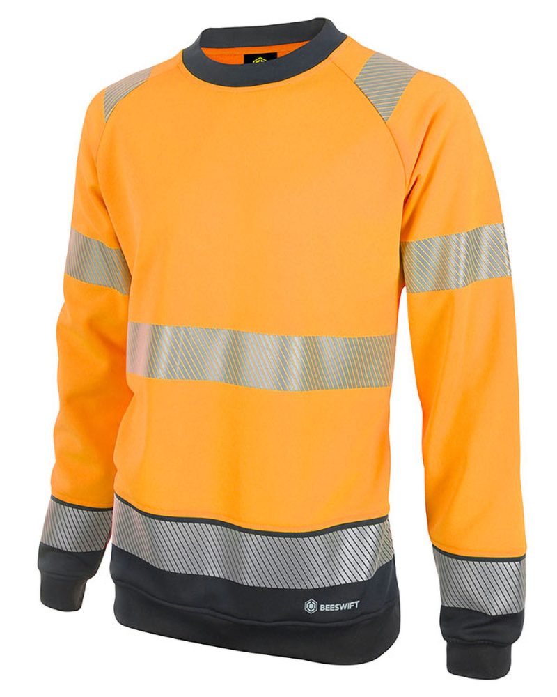 Beeswift Hi-Vis Two Tone Sweatshirt