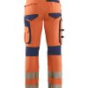 Blaklader 11971642 Hi Vis Stretch Work Trouser