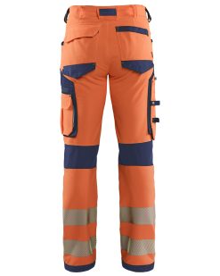 Blaklader 11971642 Hi Vis Stretch Work Trouser