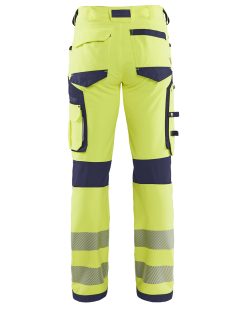Blaklader 11971642 Hi Vis Stretch Work Trouser