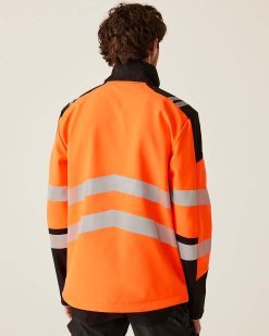 Regatta X-Pro Hi Vis Softshell Jacket - Image 5