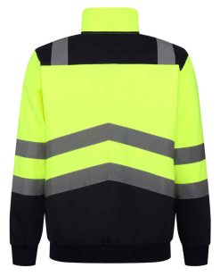 Regatta High Visibility Pro 1/4 Zip Sweatshirt - Image 3
