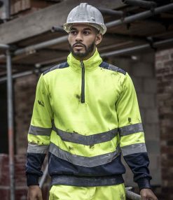Alternative view of Regatta High Visibility Pro 1/4 Zip Sweatshirt