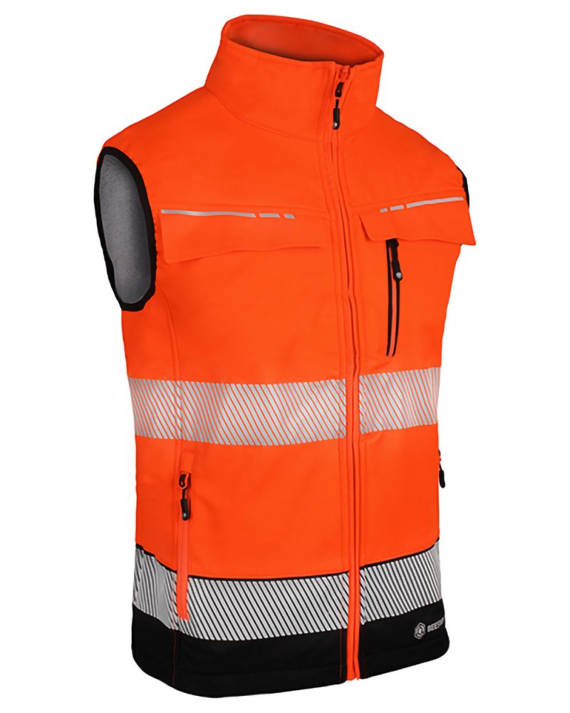Beeswift Deltic Hi Vis Softshell Bodywarmer