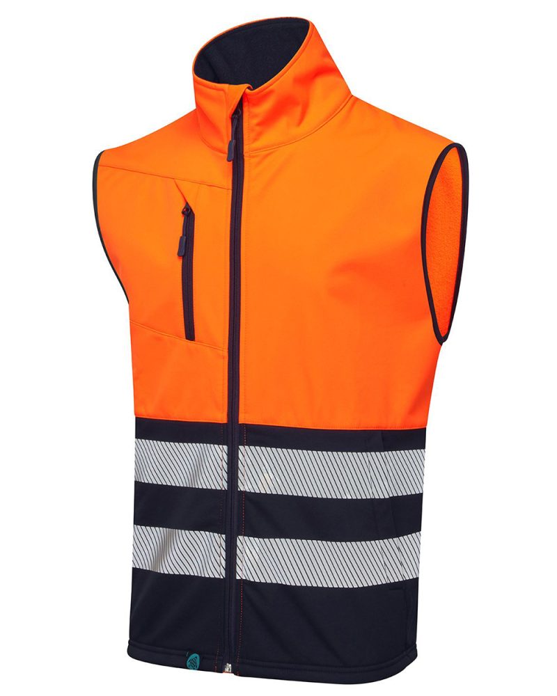 Hi Vis Eco Coolair Softshell Gilet