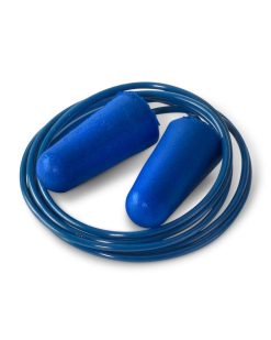 Alternative view of QED Corded Blue Detectable Ear Plug