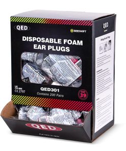 Beeswift Qed Disposable Foam Ear Plugs Blue