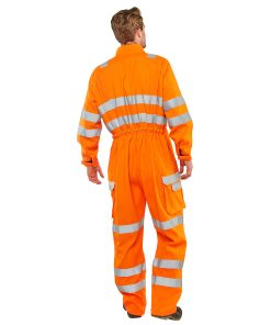 ARC Compliant Hi-Vis Rail Spec Boilersuit