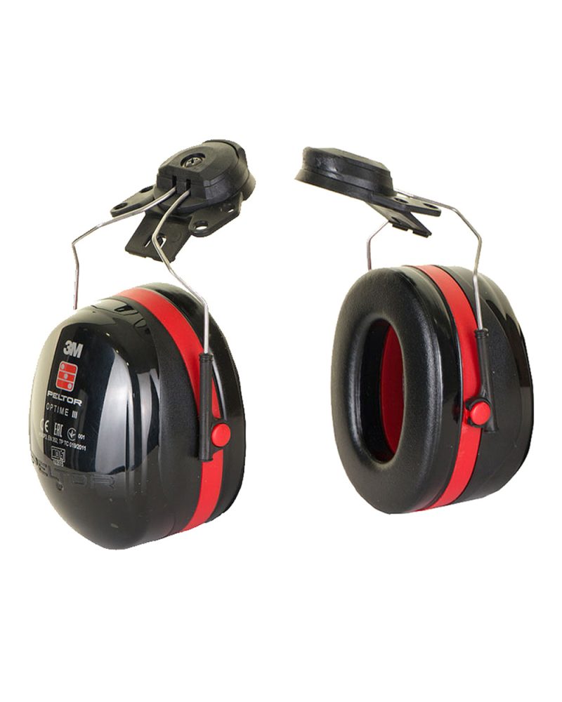 3m Peltor Optime 3 Ear Defenders Helmet Mount Black