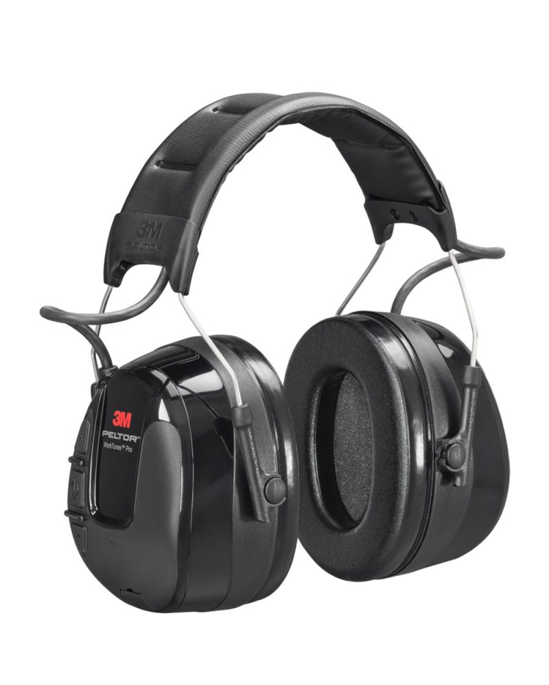 3m Peltor Worktunes Pro Am/fm Radio Headset Black