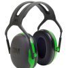 3m Peltor X1 Headband Ear Defenders Green