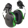 3m Peltor X1p3 Helmet Attachment Ear Defenders Green