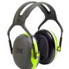 3m Peltor X4 Headband Ear Defenders Green
