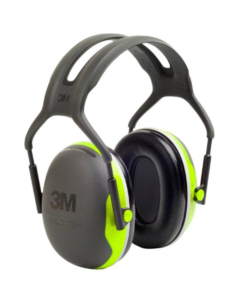 3m Peltor X4 Headband Ear Defenders Green