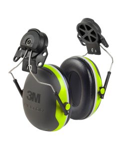 3m Peltor X4 Helmet Attachment Ear Defenders Green