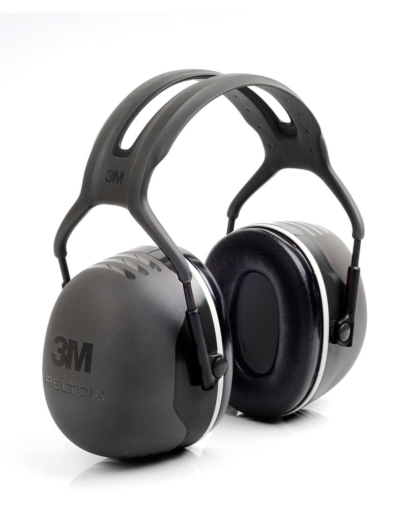 3m Peltor X5 Headband Ear Defenders Black