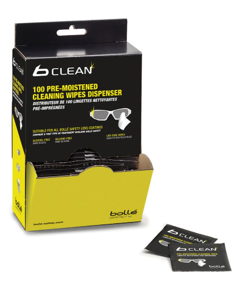 Bolle Safety B100 Lens Cleaning Wipes