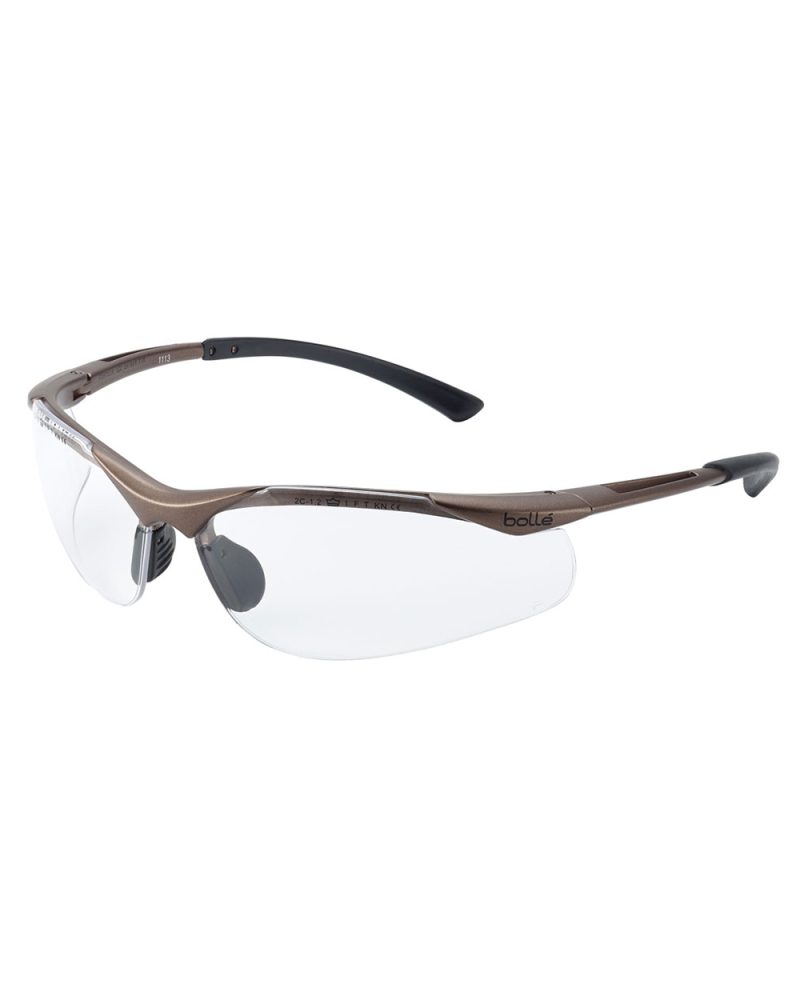 Bolle Safety Contour Platinum Glasses