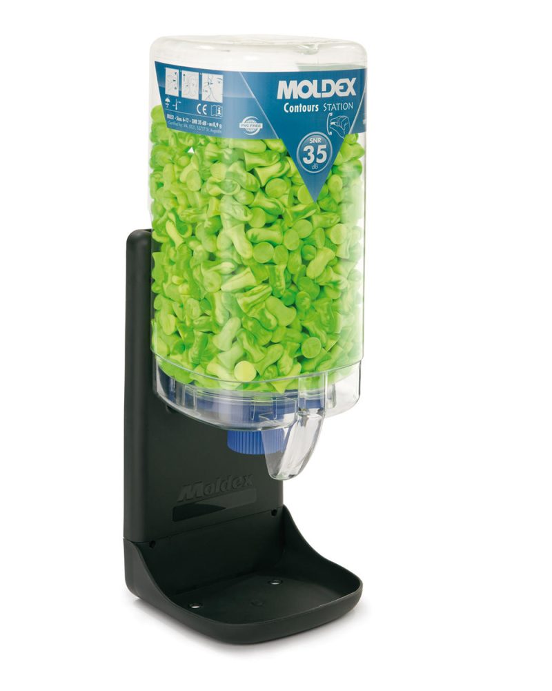 Moldex 7450 Contours Ear Plugs Dispenser Clear
