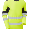 Eco LS Cotton Cool Hi Vis T-Shirt