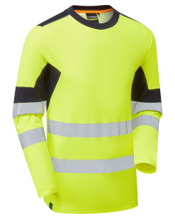 Eco LS Cotton Cool Hi Vis T-Shirt