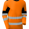Eco LS Cotton Cool Hi Vis T-Shirt