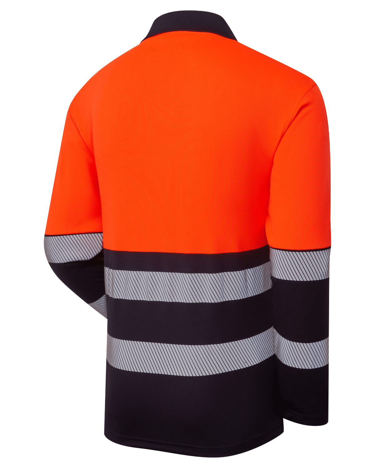 Eco Coolair L/S Hi Vis Polo - Image 2