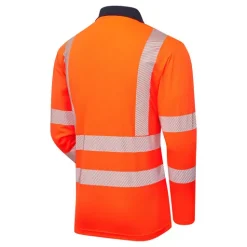 Alternative view of Essentials Hi-Vis Eco CoolMax LS Polo