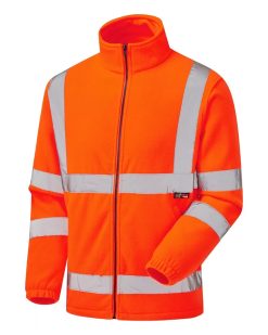 Supertouch Hi Vis Yellow Fleece Jacket