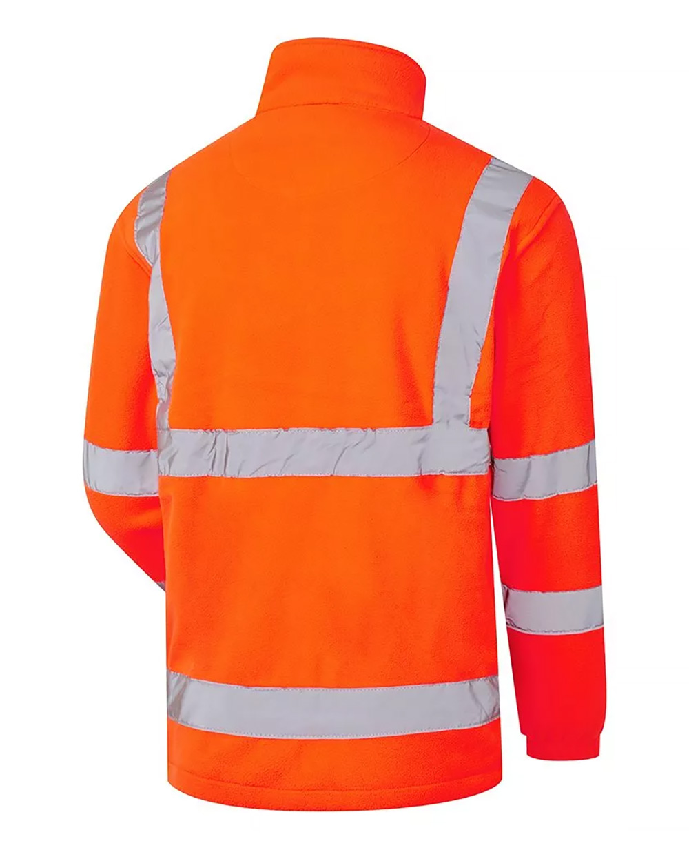 Supertouch Hi Vis Yellow Fleece Jacket - Image 2